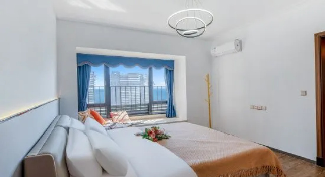 Семейный люкс Мансарда с 4 комнатами с видом на море Extreme Seaview Apartment (Shanwei Poly Jintingwan Branch)