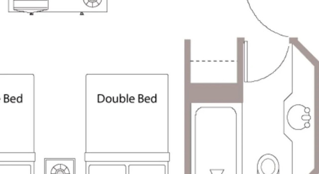 Standard Twin room Sarawan Hotel
