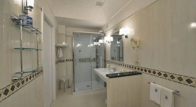 Люкс Deluxe с балконом и с видом на море Hotel Belvedere