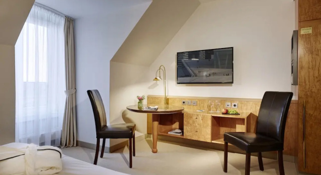 Двухместный номер Lindner Hotel Dusseldorf Airport, part of JdV by Hyatt
