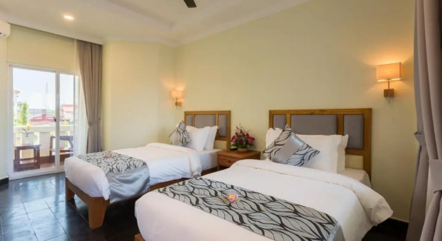 Двухместный номер Deluxe с видом на город Grand Bayon Siem Reap Hotel