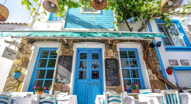Melina Konuk Evi, Rezervovat Hotel Hotely v Bozcaada se snídaní, Snídaně