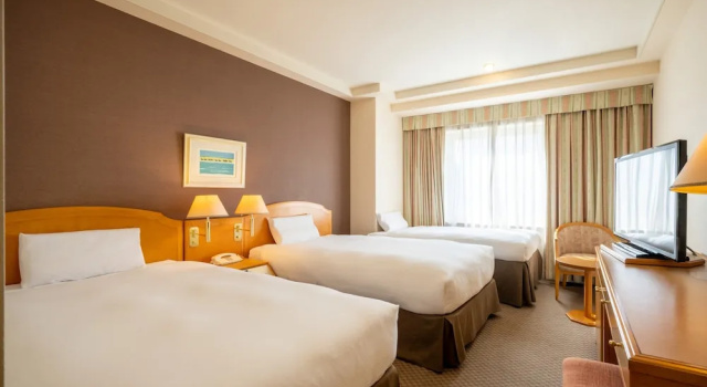 Трёхместный номер Standard Hotel JAL City Aomori