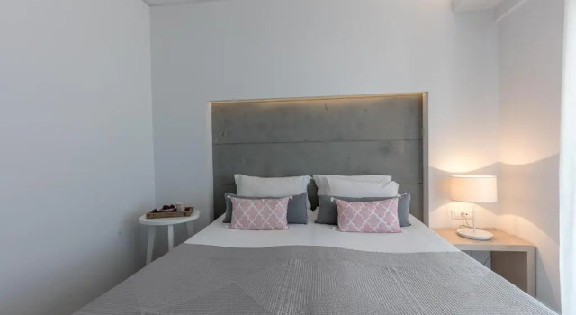 Апартаменты с видом на море Akrogiali Beach Hotel Apartments