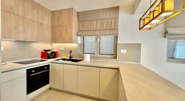 Апартаменты Luxury с балконом и с видом на море Luxury Apartments Przno