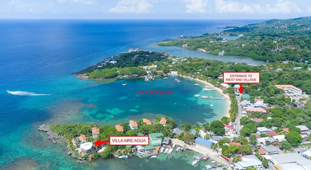 Коттедж Awesome Over The Water Overlooking West End - Aire Agua 3 Bedroom Home by RedAwning