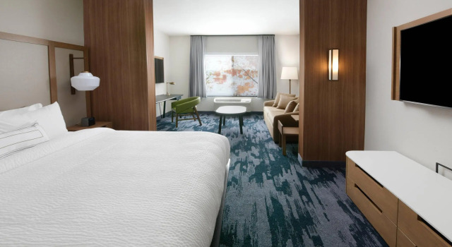Двухместный люкс Fairfield Inn & Suites by Marriott El Dorado
