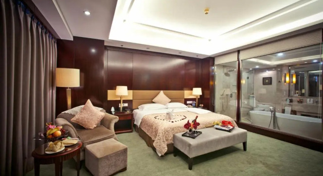 Двухместный номер Deluxe Huafang Jinling International Hotel Zhangjiagang
