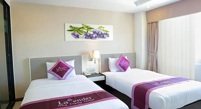 Двухместный номер Deluxe с видом на окрестности Lavender Nha Trang Hotel
