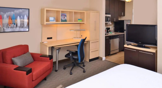 Студия TownePlace Suites Wilmington Wrightsville Beach