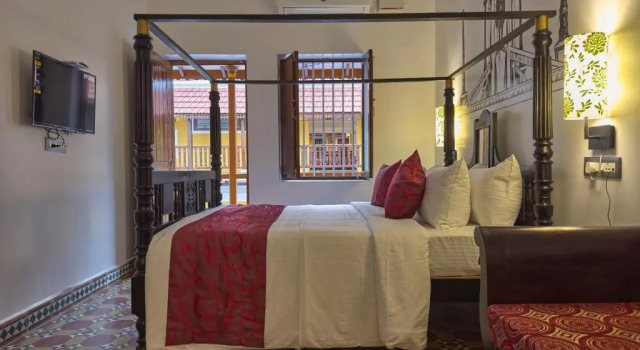 Двухместный номер Deluxe с балконом Villa Krish