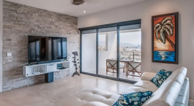 Номер Premium с 2 комнатами с видом на залив Cerritos Surf Residences