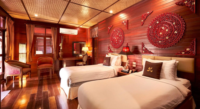 Вилла с видом на сад Ruenkanok Thaihouse Resort