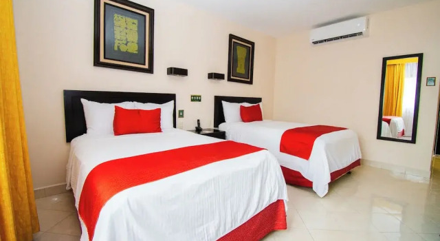 Четырёхместный номер Standard Eco City Hoteles
