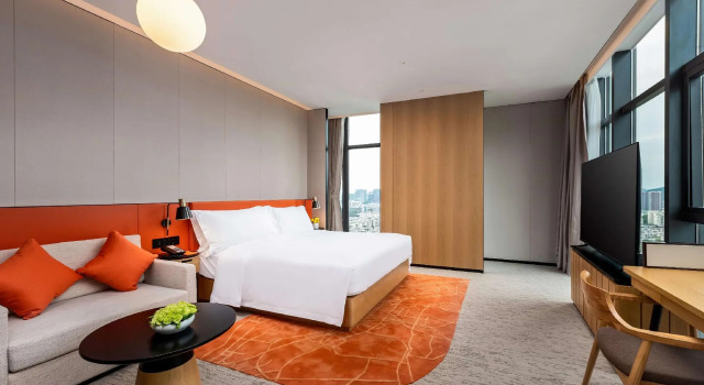 Номер Deluxe The Mercury Garden Shenzhen Nanshan, A Tribute Portfolio Hotel