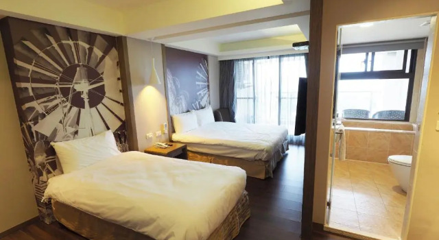 Трёхместный номер Standard с видом на море Kailan Hotel