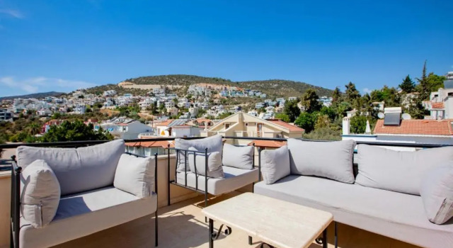 Апартаменты с 3 комнатами Invigorating Villa With Shared Pool in Kas