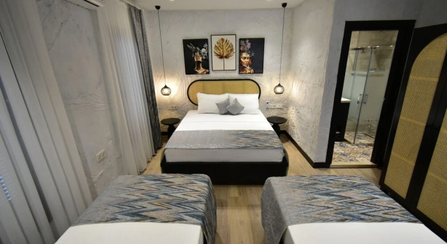 Четырёхместный семейный номер Standard Otel Gülayvalık