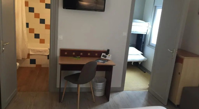 Семейный номер Standard с частичным видом на море Hôtel Le Rivage vue sur mer - Châtelaillon-plage