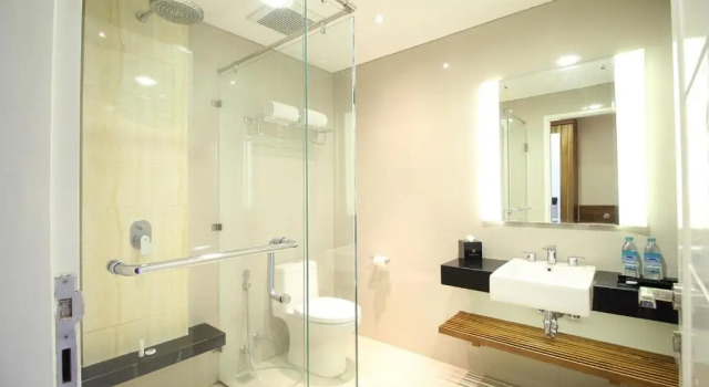 Deluxe Garden Double room Java Heritage Hotel Purwokerto