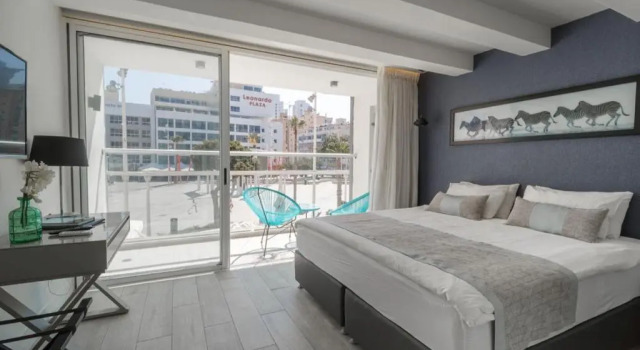 Двухместный номер Deluxe с балконом Kikar Boutique Hotel
