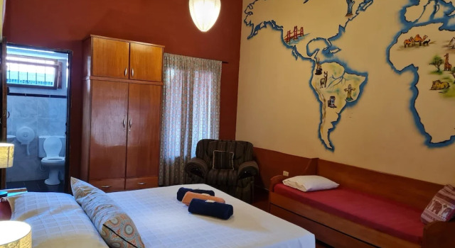 1 hálószoba standard triplaágyas szoba El Nómada Hostel