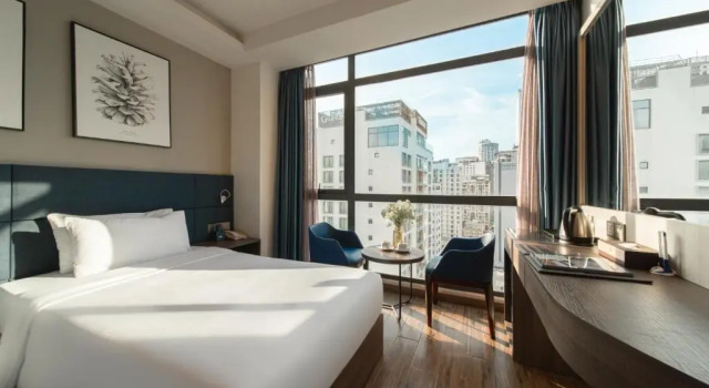 Двухместный номер Superior с видом на город Aaron Hotel