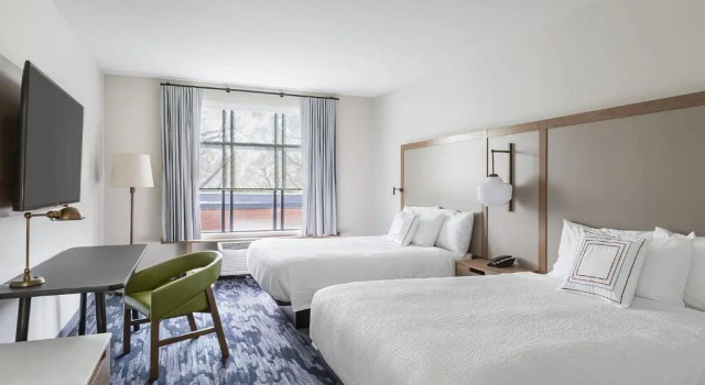 Четырёхместный номер Standard с видом на город Fairfield Inn & Suites by Marriott Minneapolis North/Blaine