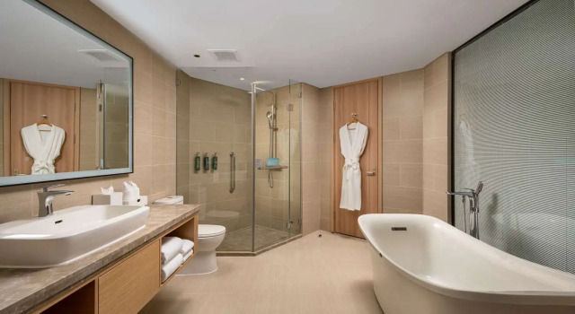 Люкс Deluxe Hilton Garden Inn Nantong Haohe Scenic Area