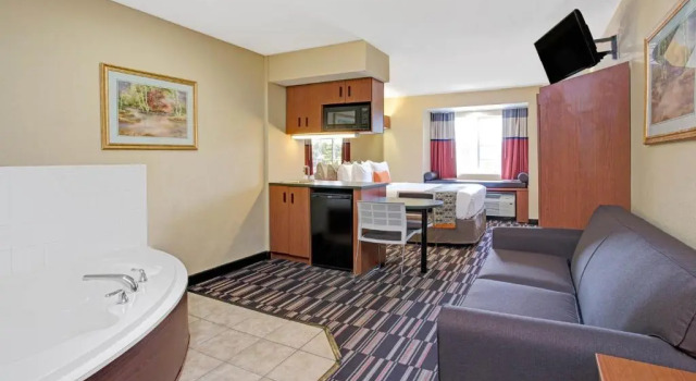 Люкс Deluxe Microtel Inn & Suites by Wyndham Bushnell