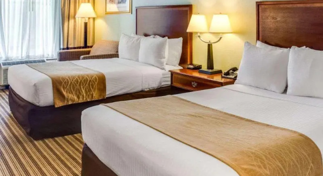 Четырёхместный номер Standard Clarion Inn Fredericksburg North