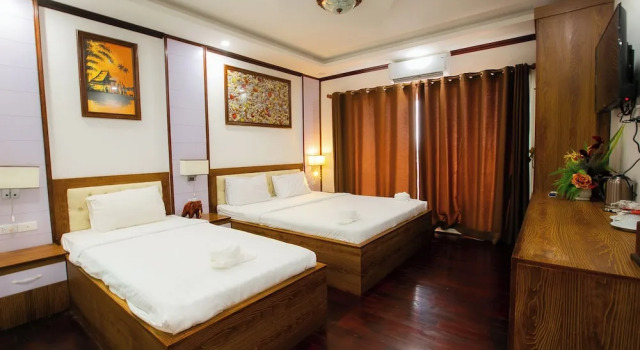 Family room Ruby Riverside Hotel & Hostel