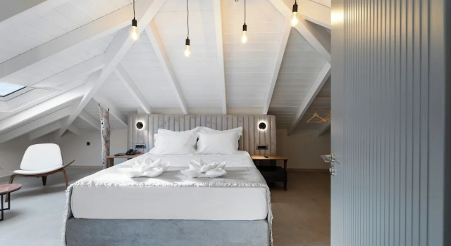 Семейный люкс с видом на море Ennea Muses Rooms and Suites
