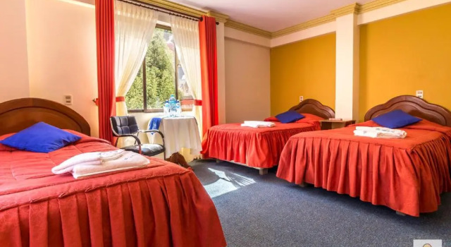 Трёхместный номер Standard с видом на горы Hotel Lago Azul