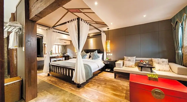 Люкс Deluxe Liman Wenzhi No.1 Hotel Lijiang Ancient Town