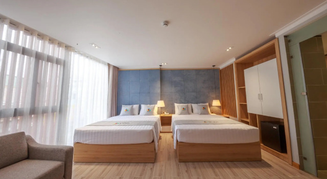 Четырёхместный номер Deluxe VARIA Hotel Phu Quoc