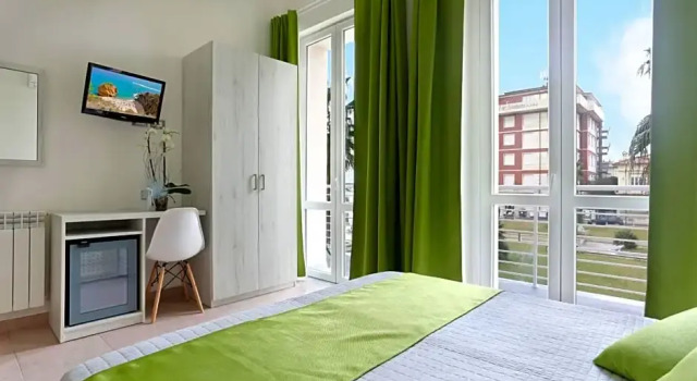 Двухместный номер Deluxe с балконом и с видом на море Hotel Laurin
