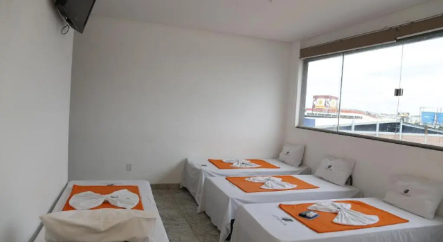 Четырёхместный номер Standard Hotel Cco Goiânia