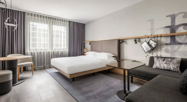 Двухместный номер Deluxe Frankfurt Airport Marriott Hotel