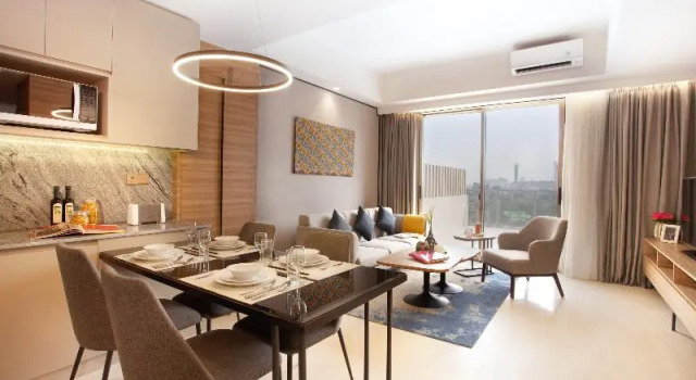 Номер Standard с видом на город Somerset Sudirman Jakarta