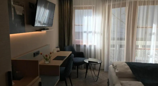 Двухместный номер Standard с балконом Hotel Garni Villa Rosengarten
