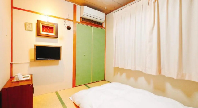 Standard Japanese/Western Style Einzel Zimmer Nara Ryokan