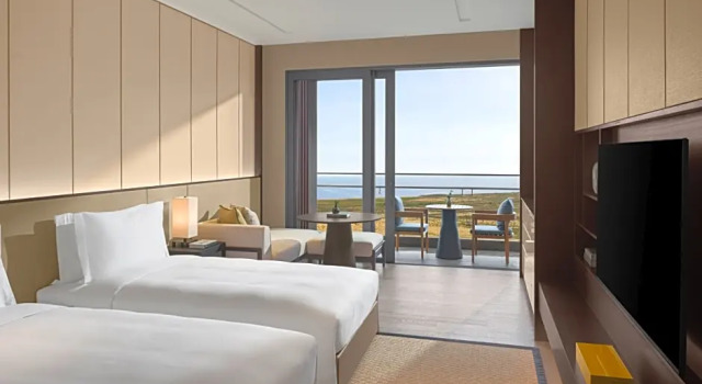 Номер Superior с видом на океан New World Hoiana Beach Resort
