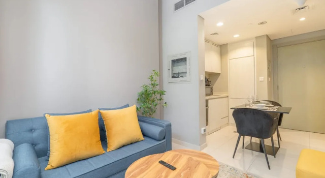 Excellent 1 Bedroom in Zada Tower With Balcony, Забронировать Апартаменты/квартира Дубай Эмират Дубай, рядом с Marasi Promenade