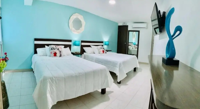 Четырёхместные апартаменты с балконом Bahia Tropical II