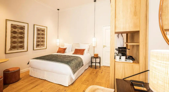 Двухместный номер Standard с видом на бассейн Hôtel Le Mosaïque