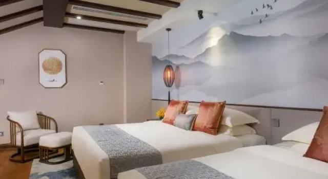 Двухместный семейный люкс Дуплекс Landison Retreat Deqing Huzhou