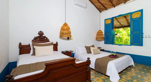 Четырёхместный номер Deluxe Hotel Boutique Fundadores en Cauca Viejo
