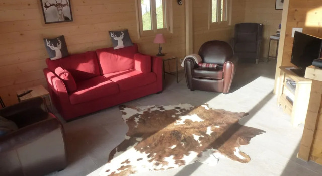 Шале Luxury с балконом Chalet Clématites