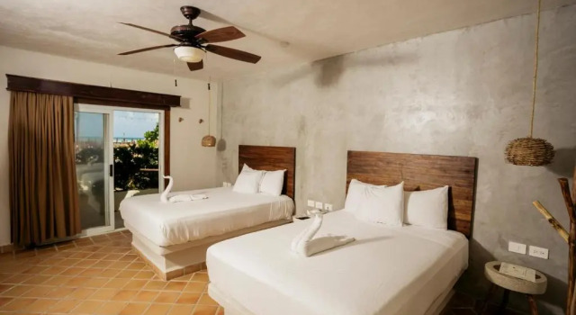 Двухместный номер Standard с частичным видом на море Petit Lafitte Beach Front Hotel & Bungalows